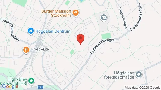 Apartments for rent i Stockholm South - kort over placeringen