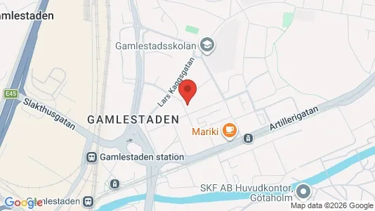 Apartments for rent i Gothenburg East - kort over placeringen