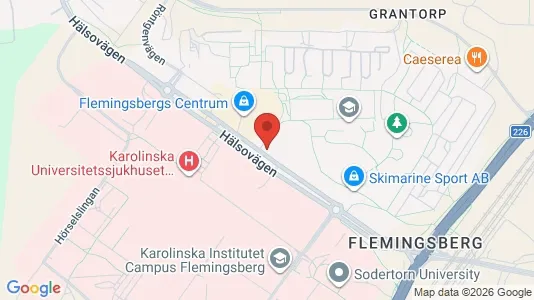 Apartments for rent i Huddinge - kort over placeringen