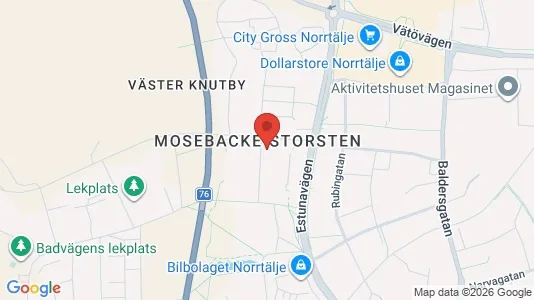 Apartments for rent i Norrtälje - kort over placeringen