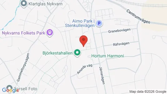 Apartments for rent i Nykvarn - kort over placeringen