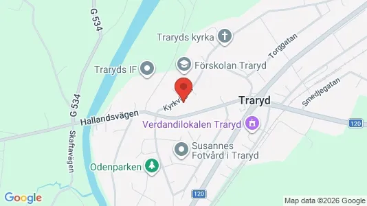 Apartments for rent i Markaryd - kort over placeringen
