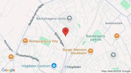 Apartments for rent i Stockholm South - kort over placeringen