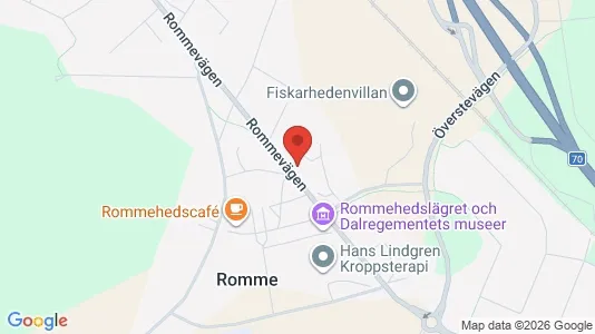 Apartments for rent i Borlänge - kort over placeringen