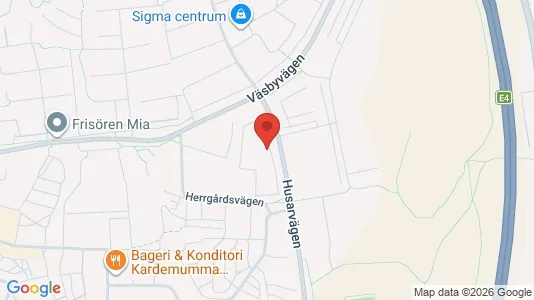 Apartments for rent i Upplands Väsby - kort over placeringen