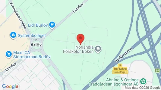 Apartments for rent i Burlöv - kort over placeringen
