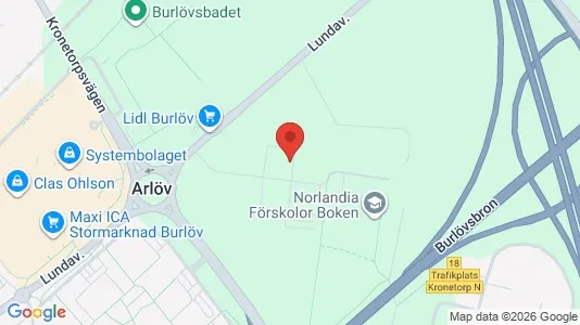 Apartments for rent i Burlöv - kort over placeringen
