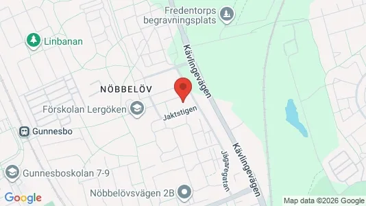 Apartments for rent i Lund - kort over placeringen