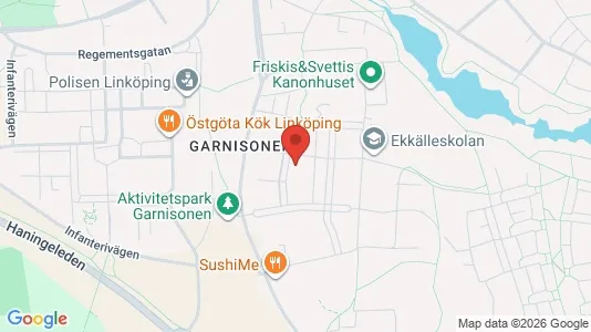 Apartments for rent i Linköping - kort over placeringen