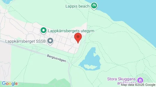 Rooms for rent i Östermalm - kort over placeringen