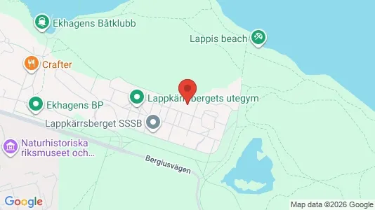Rooms for rent i Östermalm - kort over placeringen