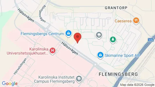 Apartments for rent i Huddinge - kort over placeringen