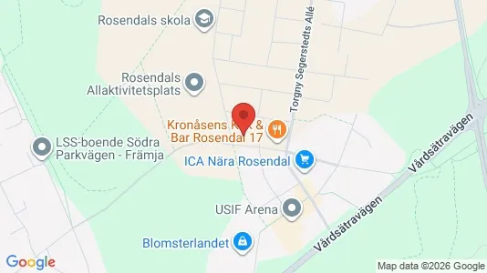 Apartments for rent i Uppsala - kort over placeringen