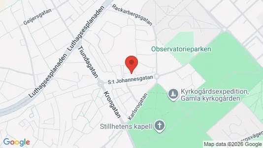 Rooms for rent i Uppsala - kort over placeringen