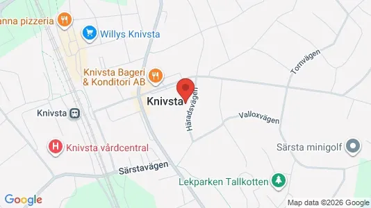 Apartments for rent i Knivsta - kort over placeringen