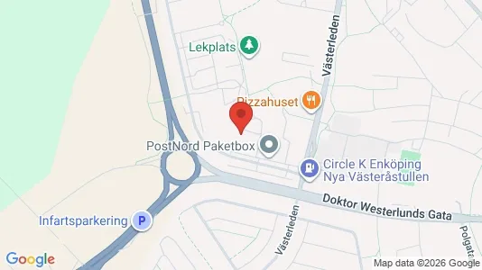Apartments for rent i Enköping - kort over placeringen