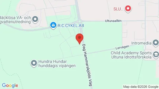 Apartments for rent i Uppsala - kort over placeringen