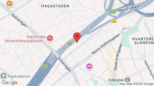 Apartments for rent i Vasastan - kort over placeringen