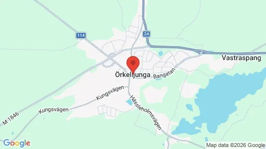 Apartments for rent i Örkelljunga - kort over placeringen