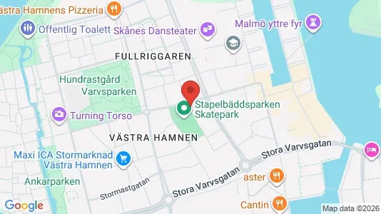 Apartments for rent i Malmö City - kort over placeringen
