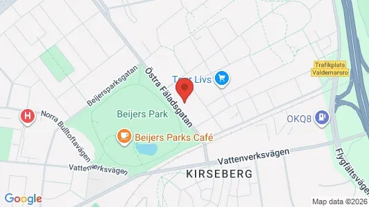 Apartments for rent i Kirseberg - kort over placeringen