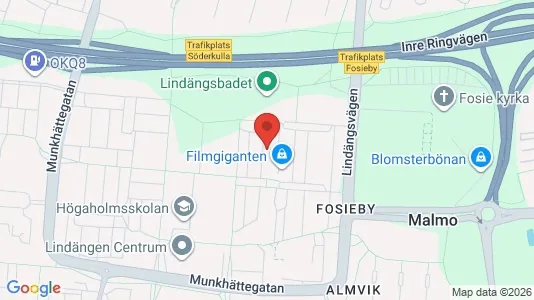 Apartments for rent i Fosie - kort over placeringen