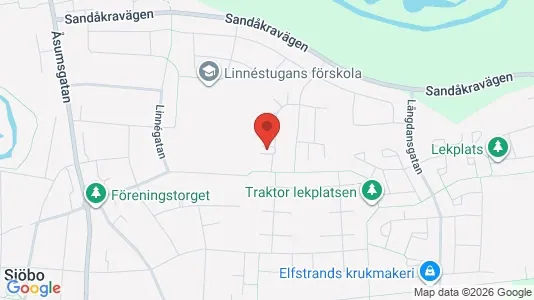 Apartments for rent i Sjöbo - kort over placeringen