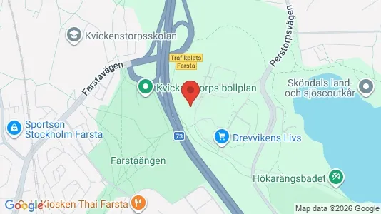 Apartments for rent i Huddinge - kort over placeringen