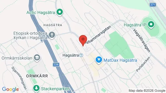 Apartments for rent i Stockholm South - kort over placeringen