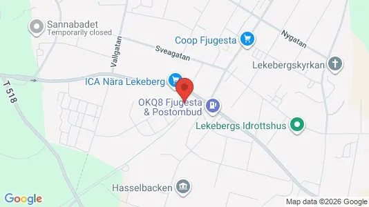 Apartments for rent i Lekeberg - kort over placeringen