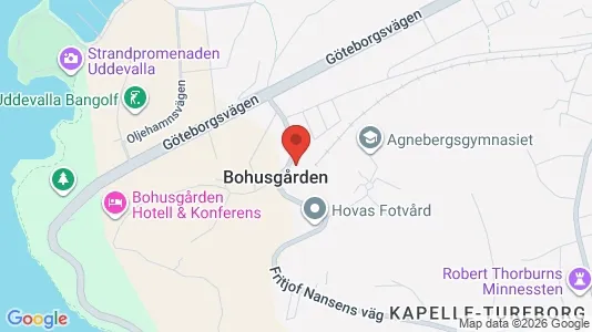 Apartments for rent i Uddevalla - kort over placeringen