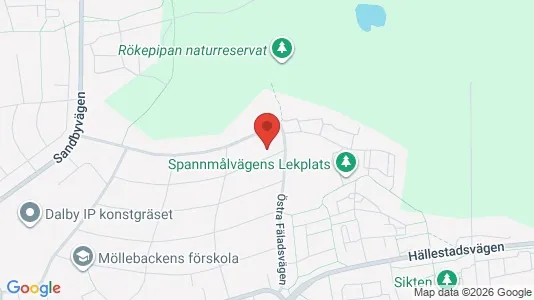 Apartments for rent i Lund - kort over placeringen
