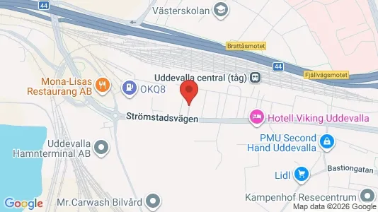 Apartments for rent i Uddevalla - kort over placeringen