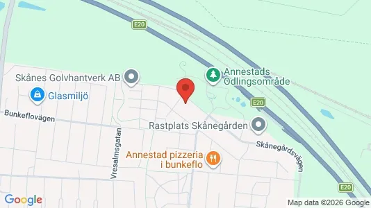 Apartments for rent i Limhamn/Bunkeflo - kort over placeringen