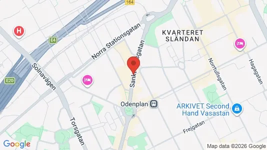 Apartments for rent i Vasastan - kort over placeringen