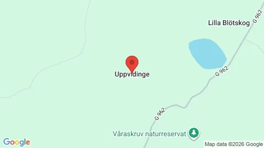 Houses for rent i Uppvidinge - kort over placeringen