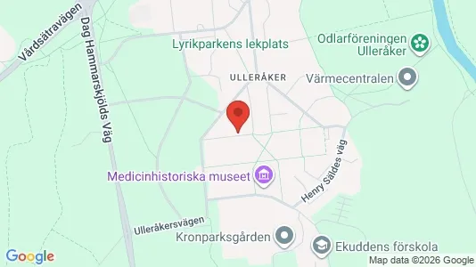 Apartments for rent i Uppsala - kort over placeringen