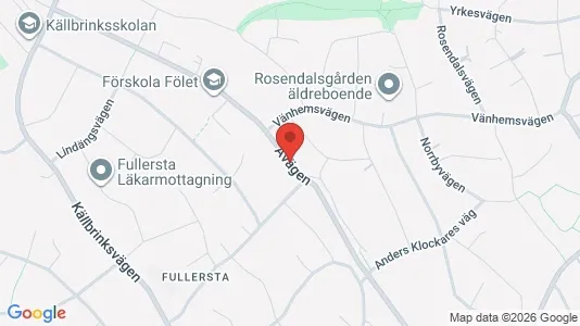 Apartments for rent i Huddinge - kort over placeringen