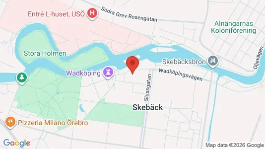 Apartments for rent i Örebro - kort over placeringen