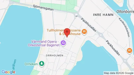 Apartments for rent i Karlstad - kort over placeringen
