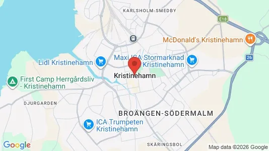 Apartments for rent i Kristinehamn - kort over placeringen