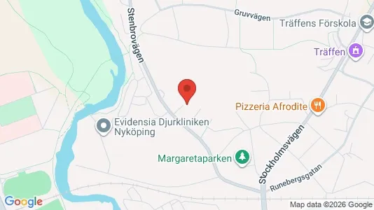 Apartments for rent i Nyköping - kort over placeringen
