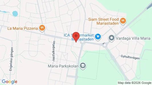 Apartments for rent i Helsingborg - kort over placeringen