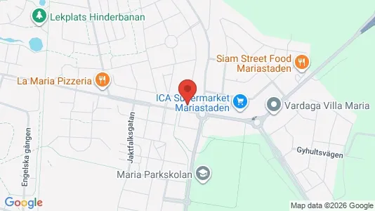 Apartments for rent i Helsingborg - kort over placeringen