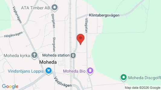 Apartments for rent i Alvesta - kort over placeringen