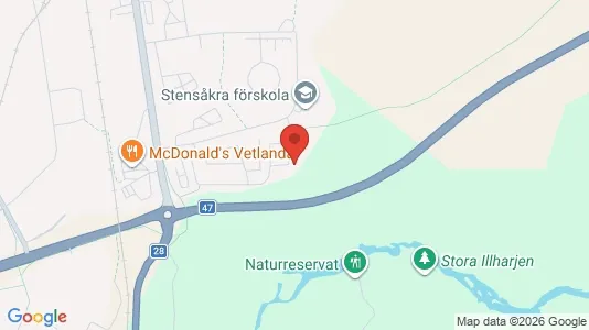 Apartments for rent i Vetlanda - kort over placeringen