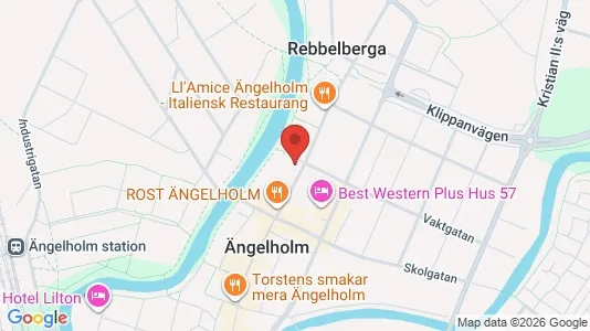 Apartments for rent i Ängelholm - kort over placeringen