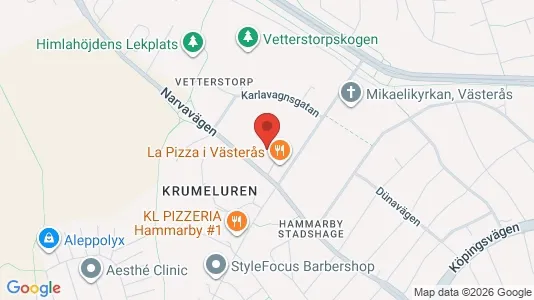 Apartments for rent i Västerås - kort over placeringen