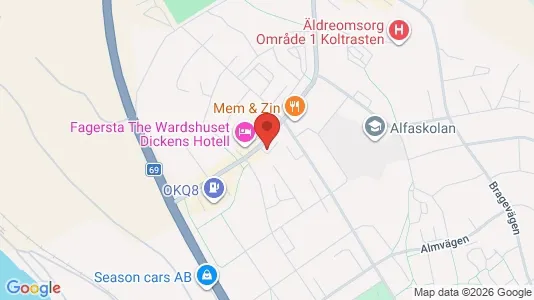 Apartments for rent i Fagersta - kort over placeringen