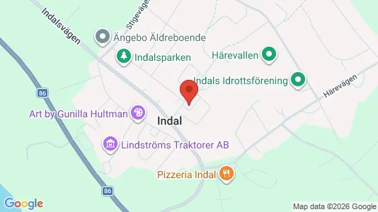Apartments for rent i Sundsvall - kort over placeringen